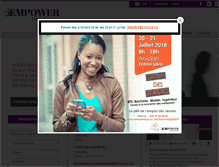 Tablet Screenshot of empowertaca.com